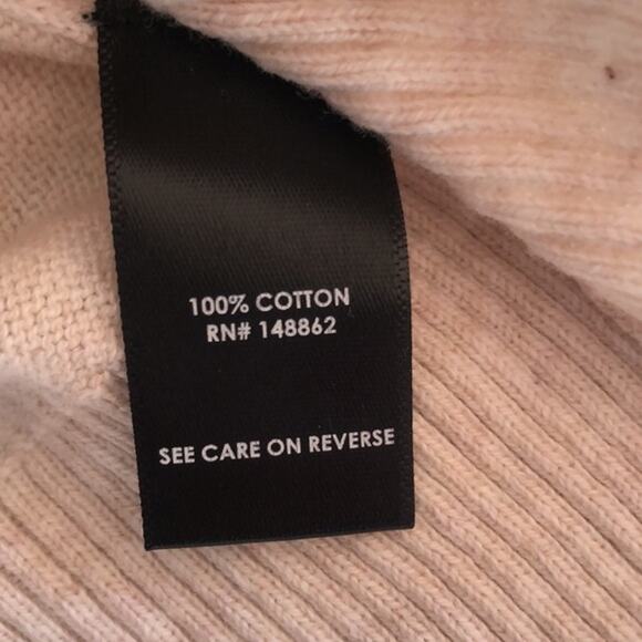 NWOT Cream Torrid LOVE Scoop Necked Long Sleeve Pullover Cotton Sweater Sz L - Picture 4 of 8